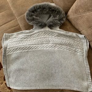 Baby Gap Hoodie Poncho